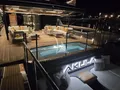 AKULA Baglietto T52 - main deck aft with pool AKULA Baglietto T52 - main deck aft with pool