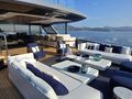 AKULA Baglietto T52 - sky deck aft lounge AKULA Baglietto T52 - sky deck aft lounge