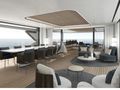 AKULA Baglietto T52 - sky lounge dining area AKULA Baglietto T52 - sky lounge dining area