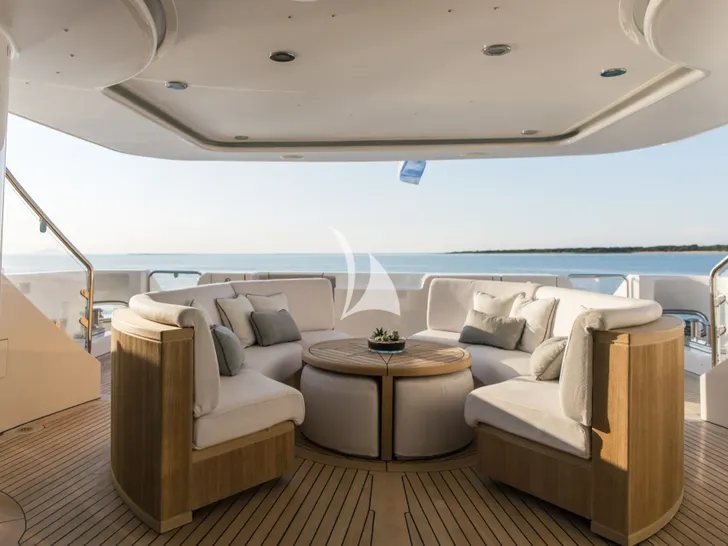 ALALYA ISA 47m - main aft deck ALALYA ISA 47m - main aft deck