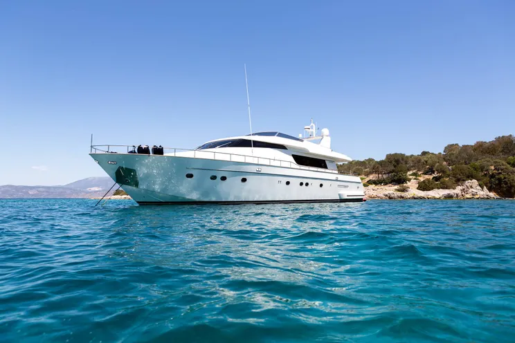 Charter Yacht ALEGRIA - Sanlorenzo 82 - 4 Cabins - Athens - Mykonos - Paros - Cyclades - Greece