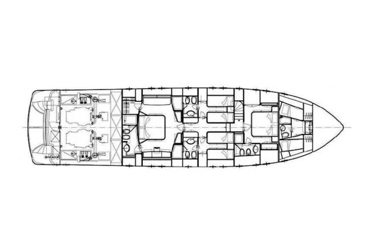 Layout for ALEGRIA Sanlorenzo 82 - layout