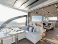 ALE II Azimut S7 - aft deck seating ALE II Azimut S7 - aft deck seating
