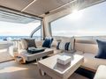 ALE II Azimut S7 - saloon seating and dining ALE II Azimut S7 - saloon seating and dining