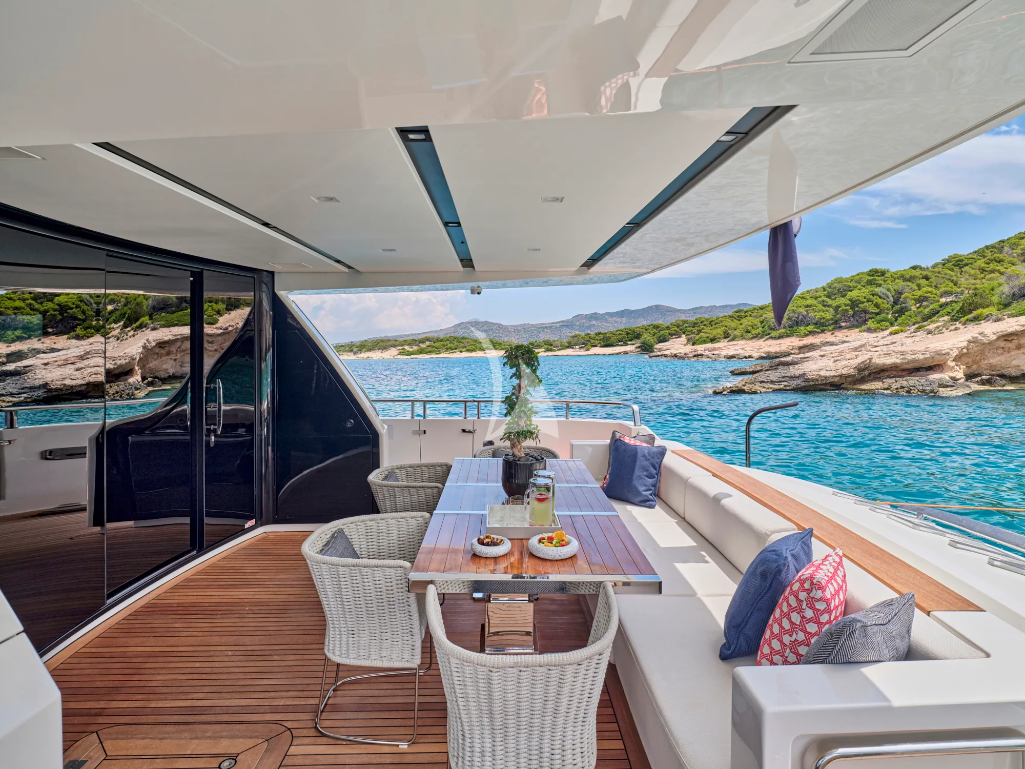 Charter Yacht ALEIN - Sanlorenzo SL96 - 4 Cabins - Athens - Mykonos - Paros - Cyclades - Greece