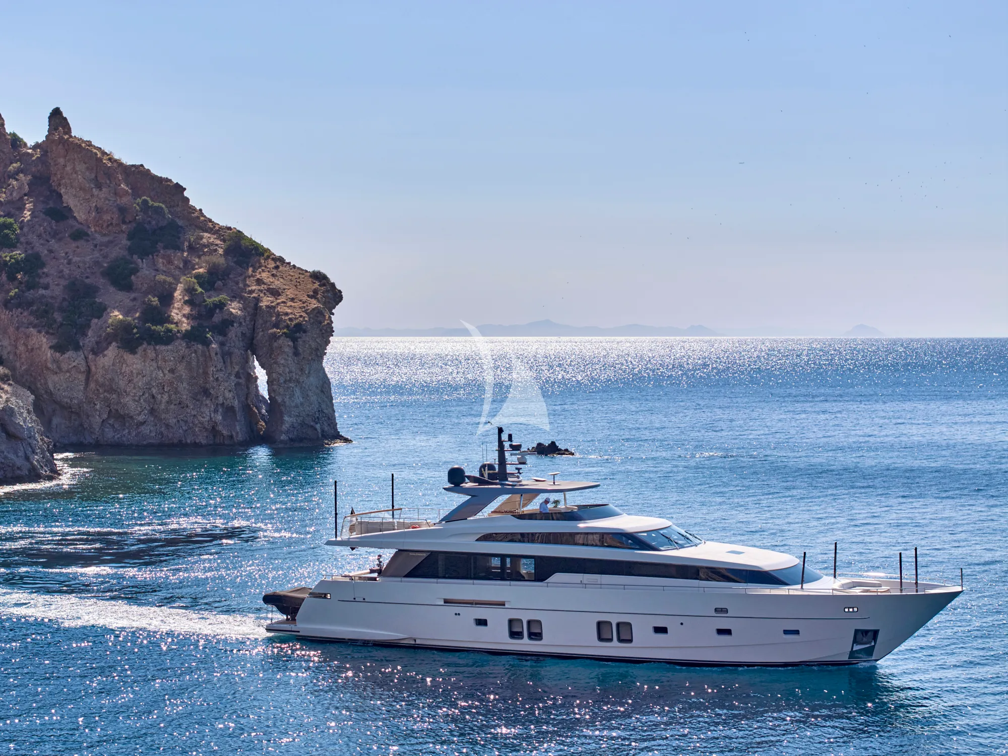 Charter Yacht ALEIN - Sanlorenzo SL96 - 4 Cabins - Athens - Mykonos - Paros - Cyclades - Greece