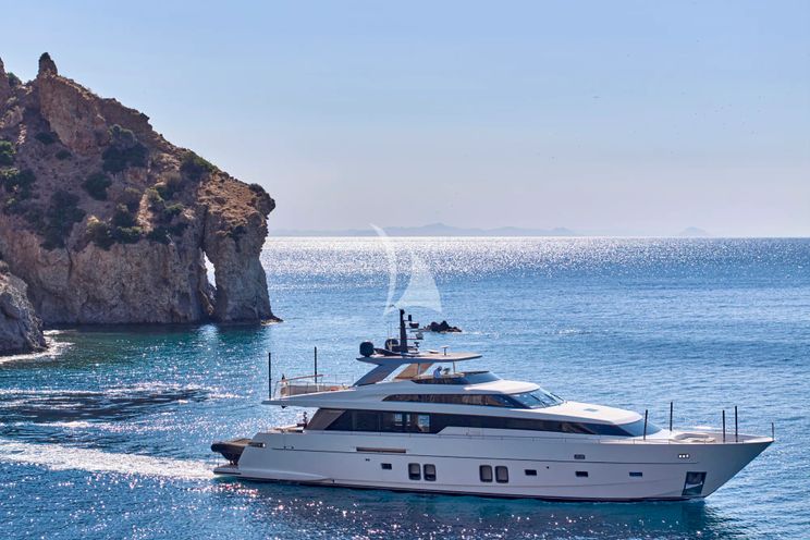 Charter Yacht ALEIN - Sanlorenzo SL96 - 4 Cabins - Athens - Mykonos - Paros - Cyclades - Greece