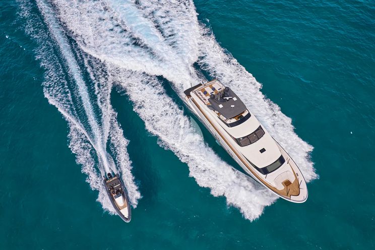 Charter Yacht ALEIN - Sanlorenzo SL96 - 4 Cabins - Athens - Mykonos - Paros - Cyclades - Greece