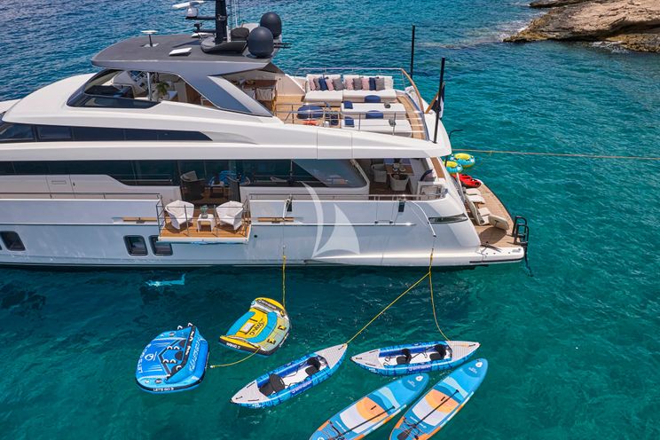 Charter Yacht ALEIN - Sanlorenzo SL96 - 4 Cabins - Athens - Mykonos - Paros - Cyclades - Greece