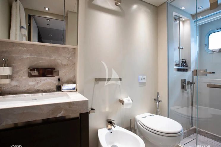 Charter Yacht ALEIN - Sanlorenzo SL96 - 4 Cabins - Athens - Mykonos - Paros - Cyclades - Greece