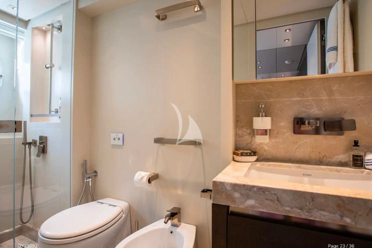 Charter Yacht ALEIN - Sanlorenzo SL96 - 4 Cabins - Athens - Mykonos - Paros - Cyclades - Greece