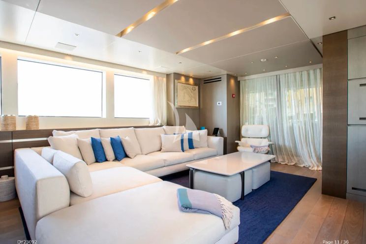 Charter Yacht ALEIN - Sanlorenzo SL96 - 4 Cabins - Athens - Mykonos - Paros - Cyclades - Greece