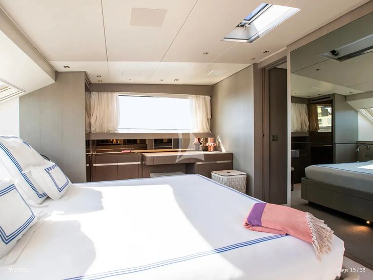 ALEIN Sanlorenzo SL96 - master cabin ALEIN Sanlorenzo SL96 - master cabin