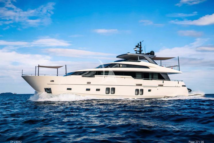 Charter Yacht ALEIN - Sanlorenzo SL96 - 4 Cabins - Athens - Mykonos - Paros - Cyclades - Greece