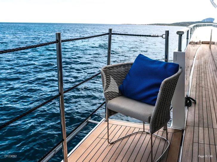 ALEIN Sanlorenzo SL96 - side balcony ALEIN Sanlorenzo SL96 - side balcony