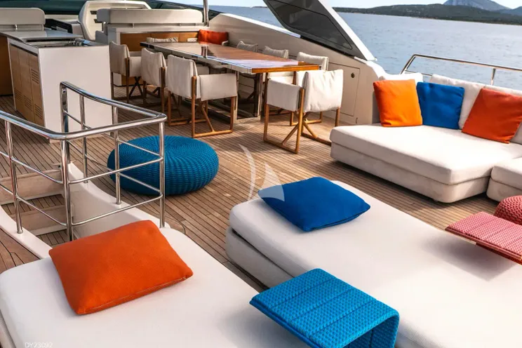 Charter Yacht ALEIN - Sanlorenzo SL96 - 4 Cabins - Athens - Mykonos - Paros - Cyclades - Greece
