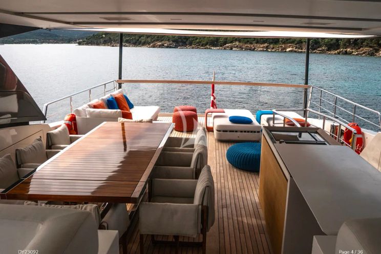 Charter Yacht ALEIN - Sanlorenzo SL96 - 4 Cabins - Athens - Mykonos - Paros - Cyclades - Greece