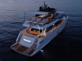 ALEXANDER M San Lorenzo SL78 - aft shot at night ALEXANDER M San Lorenzo SL78 - aft shot at night