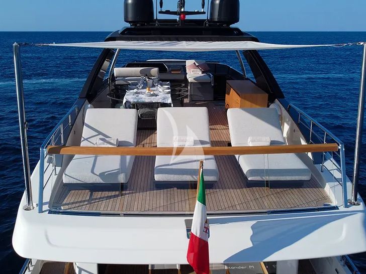 ALEXANDER M San Lorenzo SL78 - flybridge ALEXANDER M San Lorenzo SL78 - flybridge