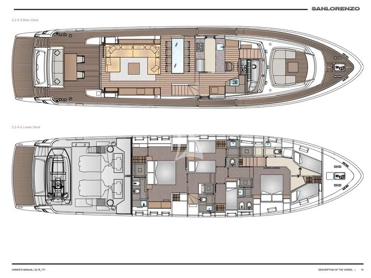 ALEXANDER M San Lorenzo SL78 - interior layout ALEXANDER M San Lorenzo SL78 - interior layout