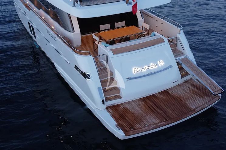 Charter Yacht ALEXANDER M - San Lorenzo SL 78 - 4 Cabins - Palermo - Naples - Sicily - West Mediterranean