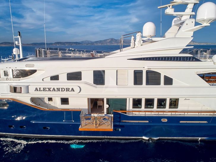 ALEXANDRA Benetti Golden Bay 50m - side shot and side balcony ALEXANDRA Benetti Golden Bay 50m - side shot and side balcony