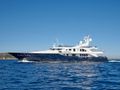 ALEXANDRA Benetti Golden Bay 50m - side profile cruising ALEXANDRA Benetti Golden Bay 50m - side profile cruising