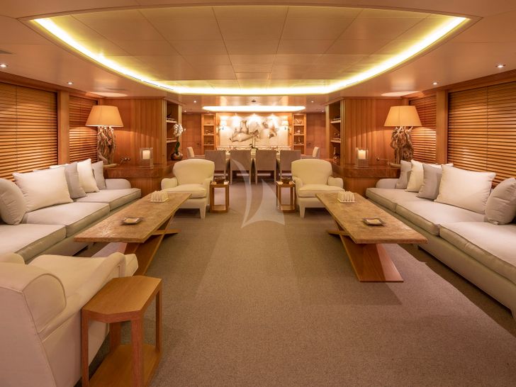 ALEXANDRA Benetti Golden Bay 50m - main saloon ALEXANDRA Benetti Golden Bay 50m - main saloon