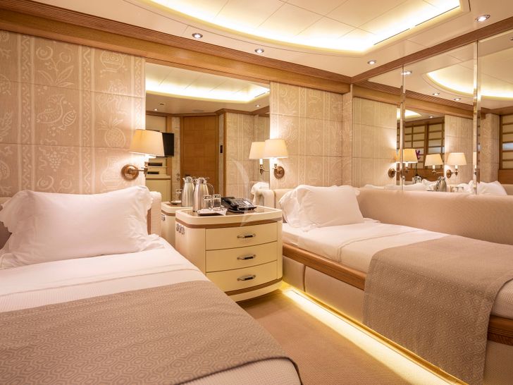 ALEXANDRA Benetti Golden Bay 50m - twin cabin 1 ALEXANDRA Benetti Golden Bay 50m - twin cabin 1