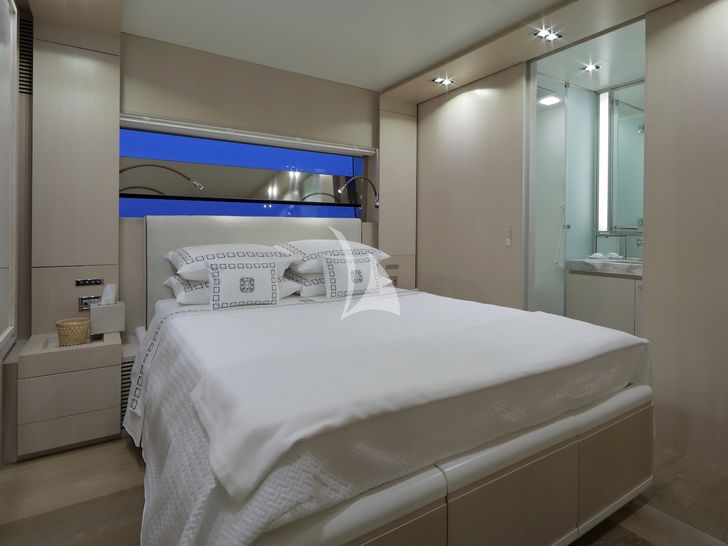 ALEXANDRA Wally Ace 27m VIP cabin ALEXANDRA Wally Ace 27m VIP cabin