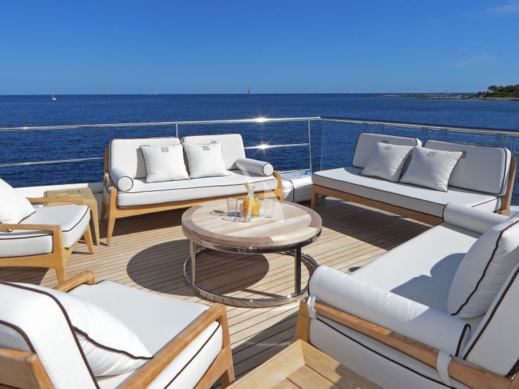 ALEXANDRA Wally Ace 27m flybridge aft ALEXANDRA Wally Ace 27m flybridge aft