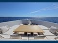 ALEXANDRA Wally Ace 27m foredeck lounging area