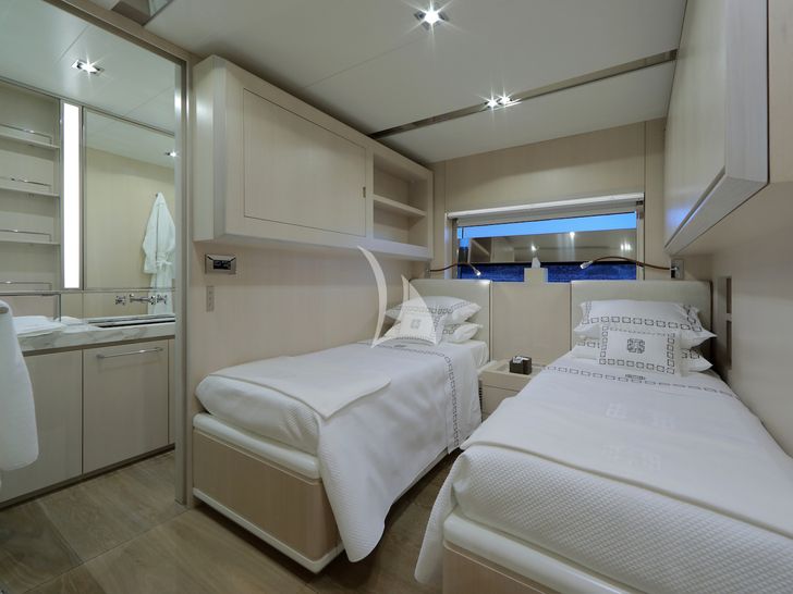 ALEXANDRA Wally Ace 27m twin cabin