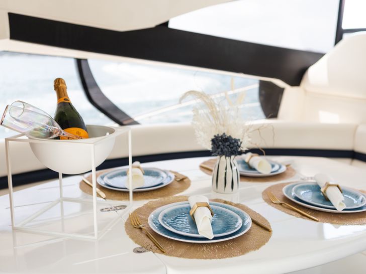 ALFIE Sunseeker Predator Dining Details ALFIE Sunseeker Predator Dining Details