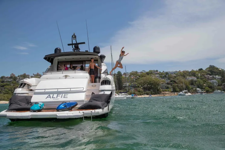 Charter Yacht ALFIE - Sunseeker Predator 68 - Airlie Beach - Whitsundays - Sydney