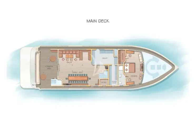 Layout for ALICE Salted Fiber Works 31m - layout main deck