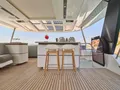 ALINA Fountaine Pajot Power 80 - flybridge bar area ALINA Fountaine Pajot Power 80 - flybridge bar area