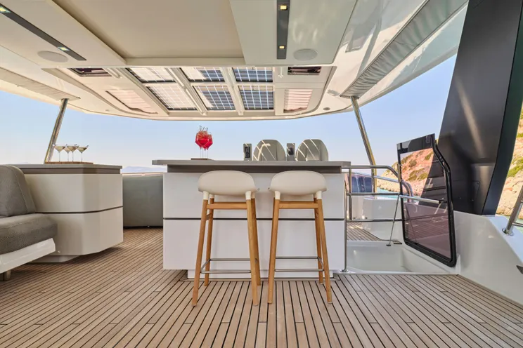 Charter Yacht ALINA - Fountaine Pajot Power 80 - 5 Cabins - Athens - Mykonos - Paros - Cyclades - Greece