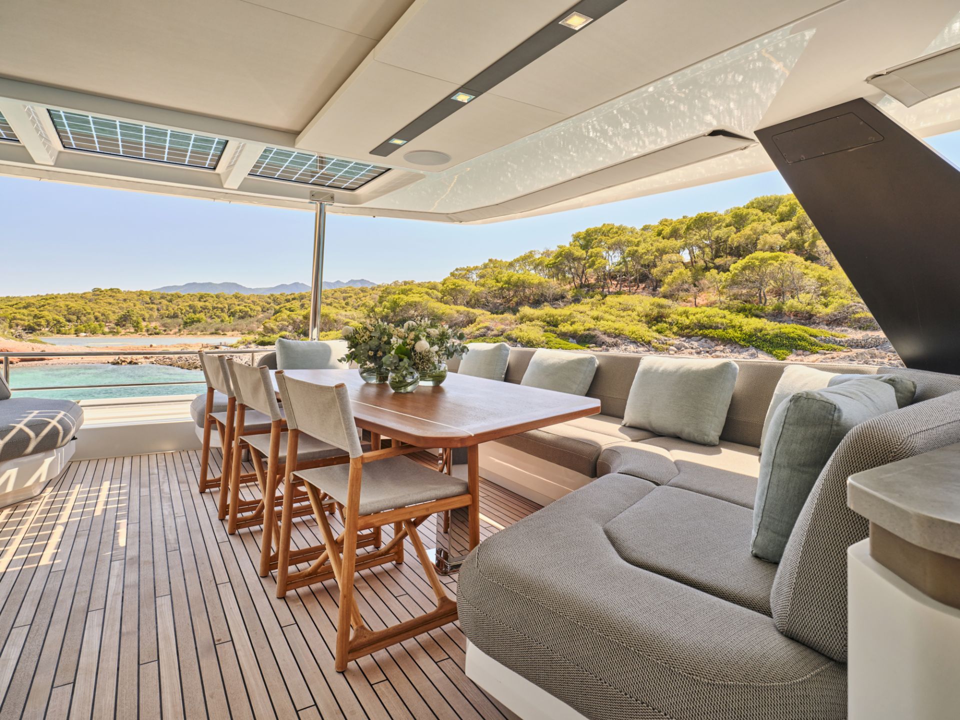 Charter Yacht ALINA - Fountaine Pajot Power 80 - 5 Cabins - Athens - Mykonos - Paros - Cyclades - Greece