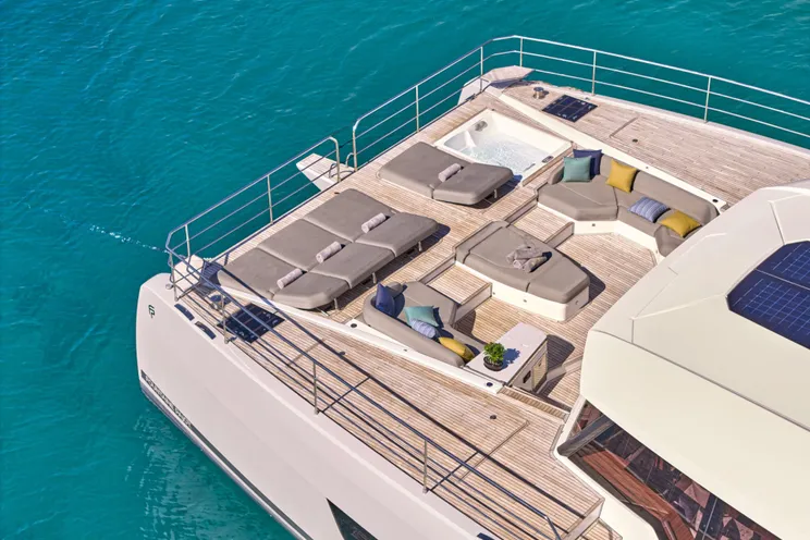 Charter Yacht ALINA - Fountaine Pajot Power 80 - 5 Cabins - Athens - Mykonos - Paros - Cyclades - Greece