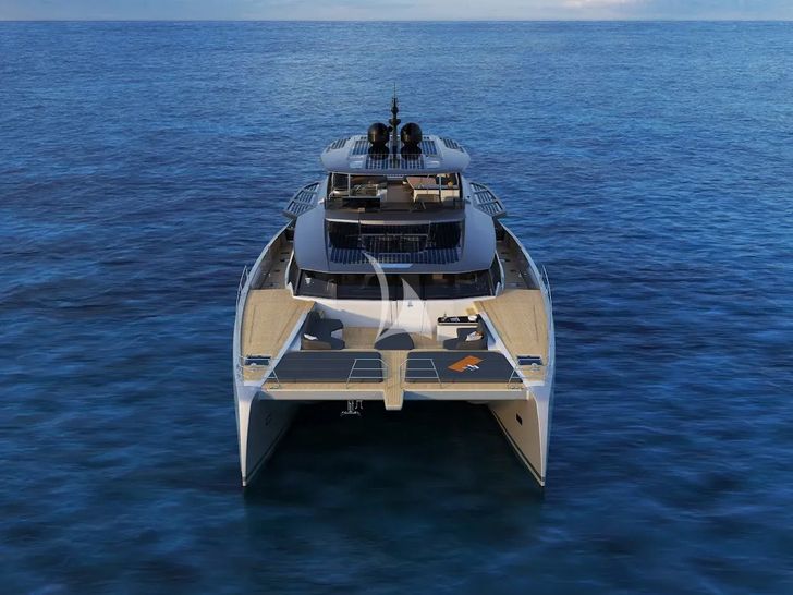 ALINA Fountaine Pajot Power 80 - bow view ALINA Fountaine Pajot Power 80 - bow view