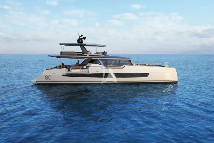 Charter Yacht ALINA - Fountaine Pajot Power 80 - 5 Cabins - Athens - Mykonos - Paros - Cyclades - Greece