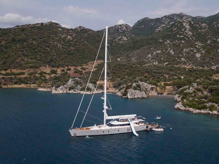 ALL ABOUT U 2 Ada Yacht 50m - anchored ALL ABOUT U 2 Ada Yacht 50m - anchored