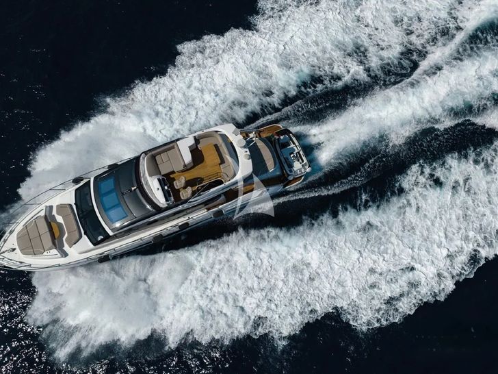 ALL FOR YOU Princess Y72 - top shot cruising ALL FOR YOU Princess Y72 - top shot cruising