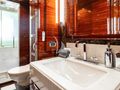 ALLORA Benetti 121 - VIP cabin 1 bathroom ALLORA Benetti 121 - VIP cabin 1 bathroom