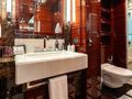 ALLORA Benetti 121 - VIP cabin 2 bathroom ALLORA Benetti 121 - VIP cabin 2 bathroom
