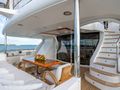 ALLORA Benetti 121 - aft deck ALLORA Benetti 121 - aft deck