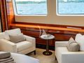 ALLORA Benetti 121 - master cabin seating ALLORA Benetti 121 - master cabin seating