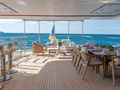 ALLORA Benetti 121 - sky deck aft ALLORA Benetti 121 - sky deck aft