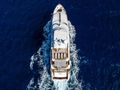 ALLORA Benetti 121 - top aerial shot ALLORA Benetti 121 - top aerial shot